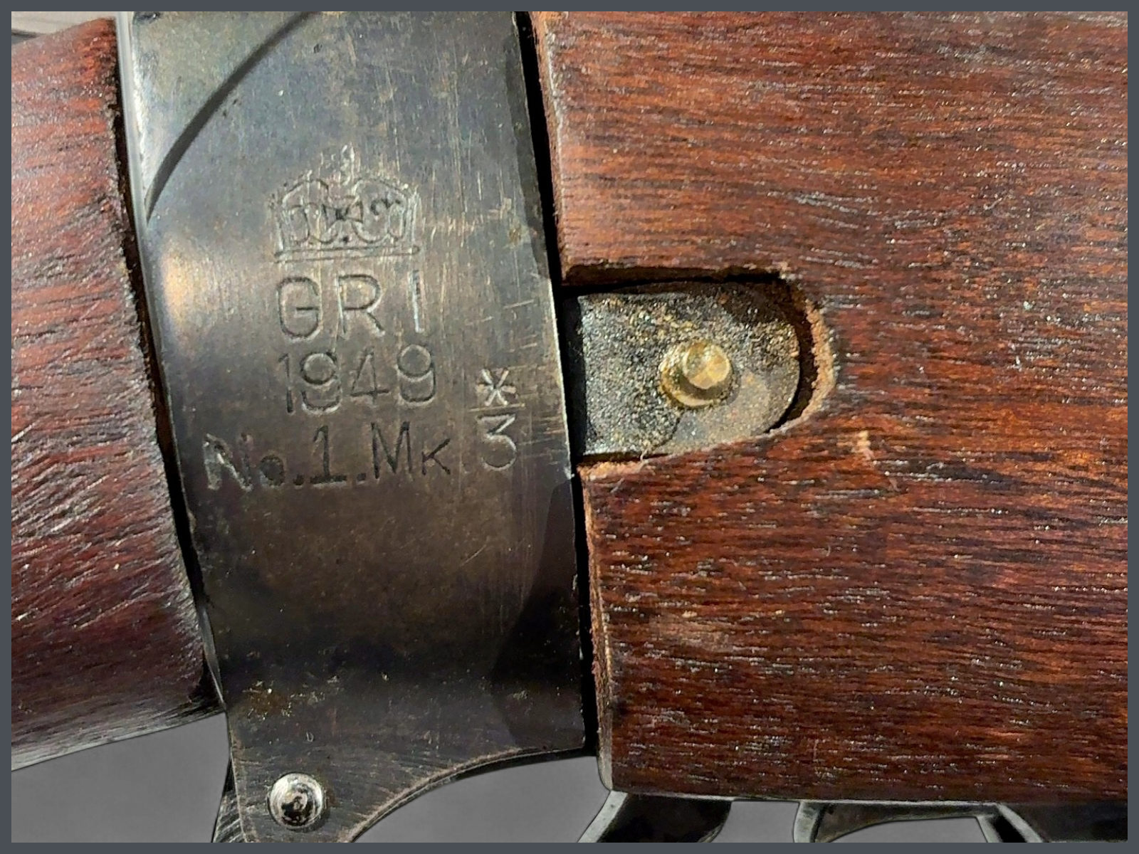 Enfield No. 1 Mk III* 303 British SMLE Stock #57-img-15