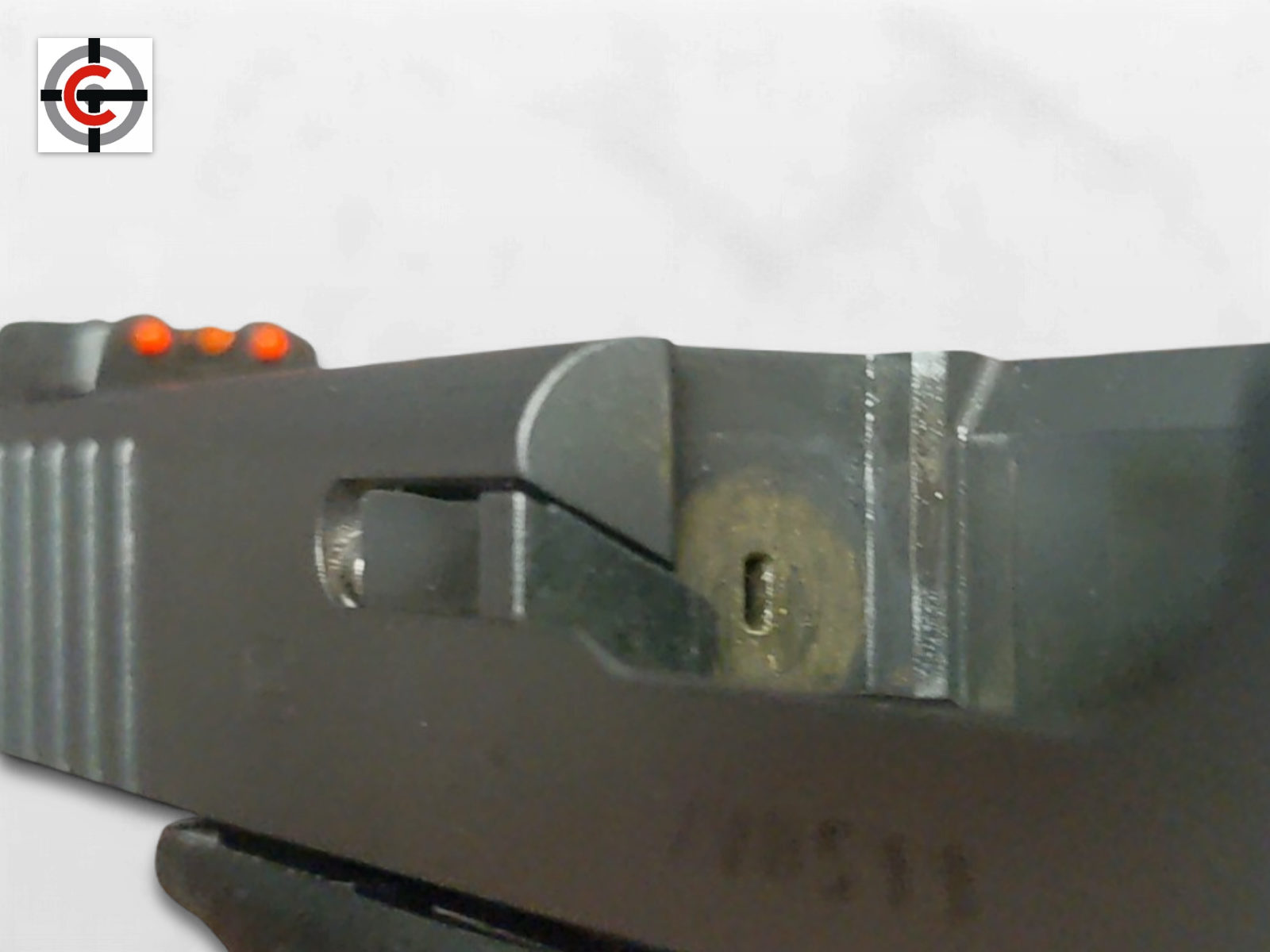 Glock 41 Gen 4 .45 ACP Threaded Barrel Fiber Optic Sights - x1 Mag-img-12