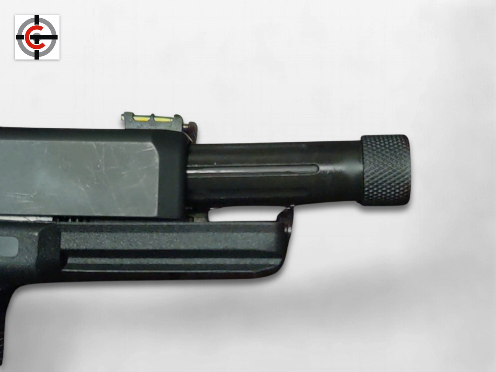 Glock 41 Gen 4 .45 ACP Threaded Barrel Fiber Optic Sights - x1 Mag-img-10