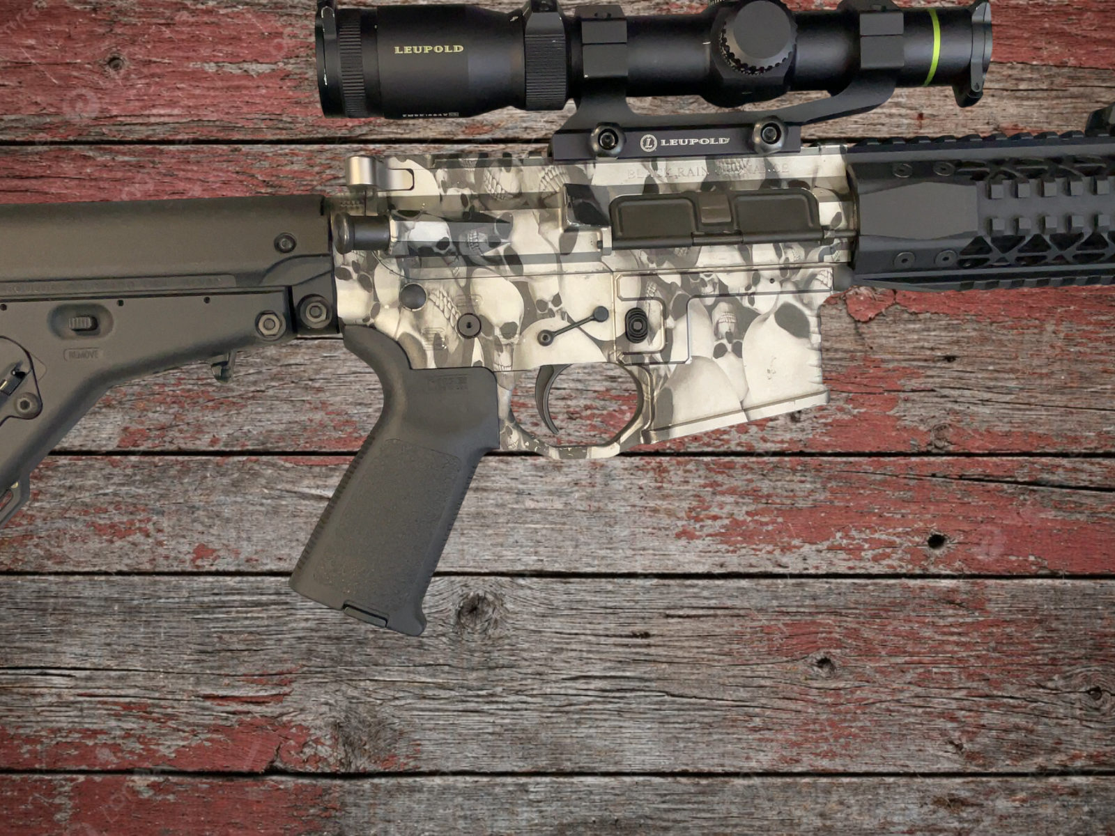Black Rain Ordnance Fallout 15 5.56 x 45 Skulls-img-8