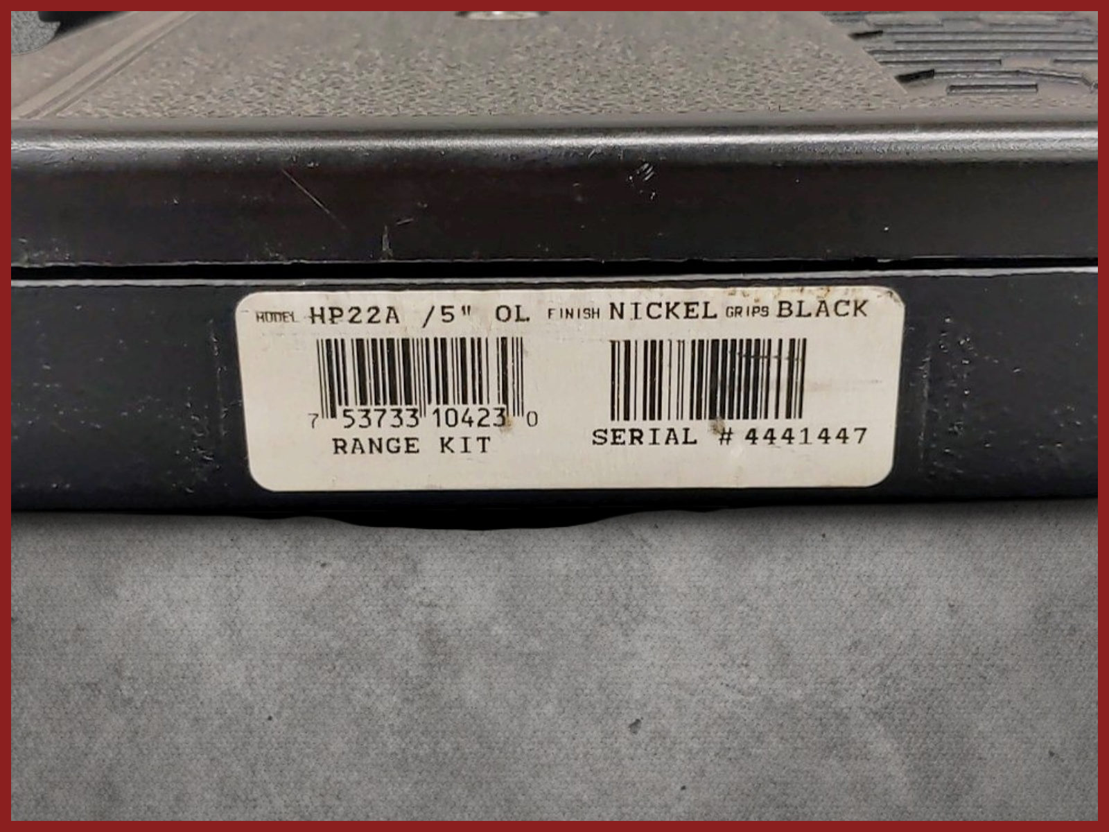 Phoenix Arms HP22A 22 Long Rifle Rangemaster Range Kit Penny!-img-9