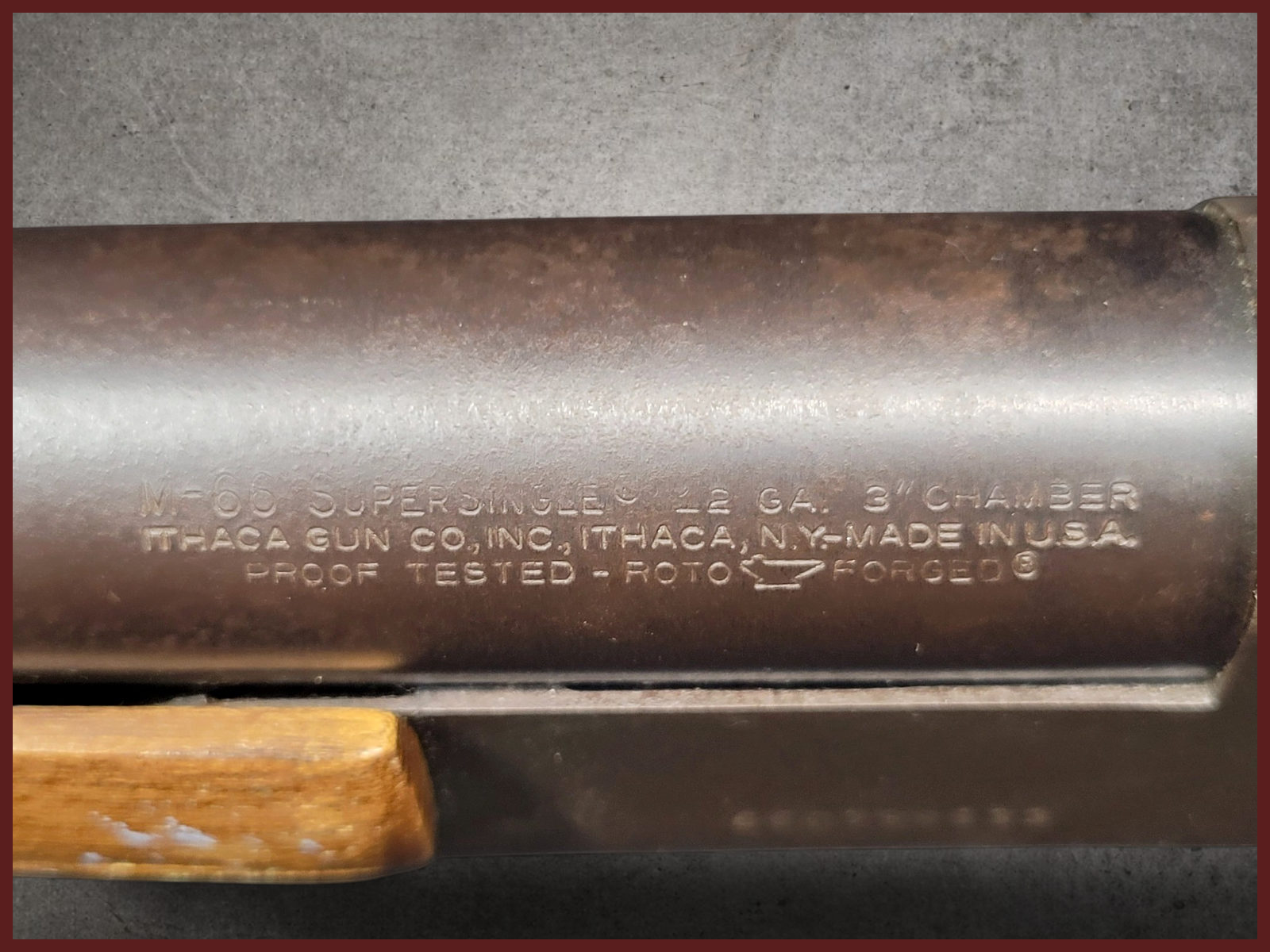 Penny Auction Ithaca Gun Co, Inc. M-66 Supersingle 12 Gauge!-img-34