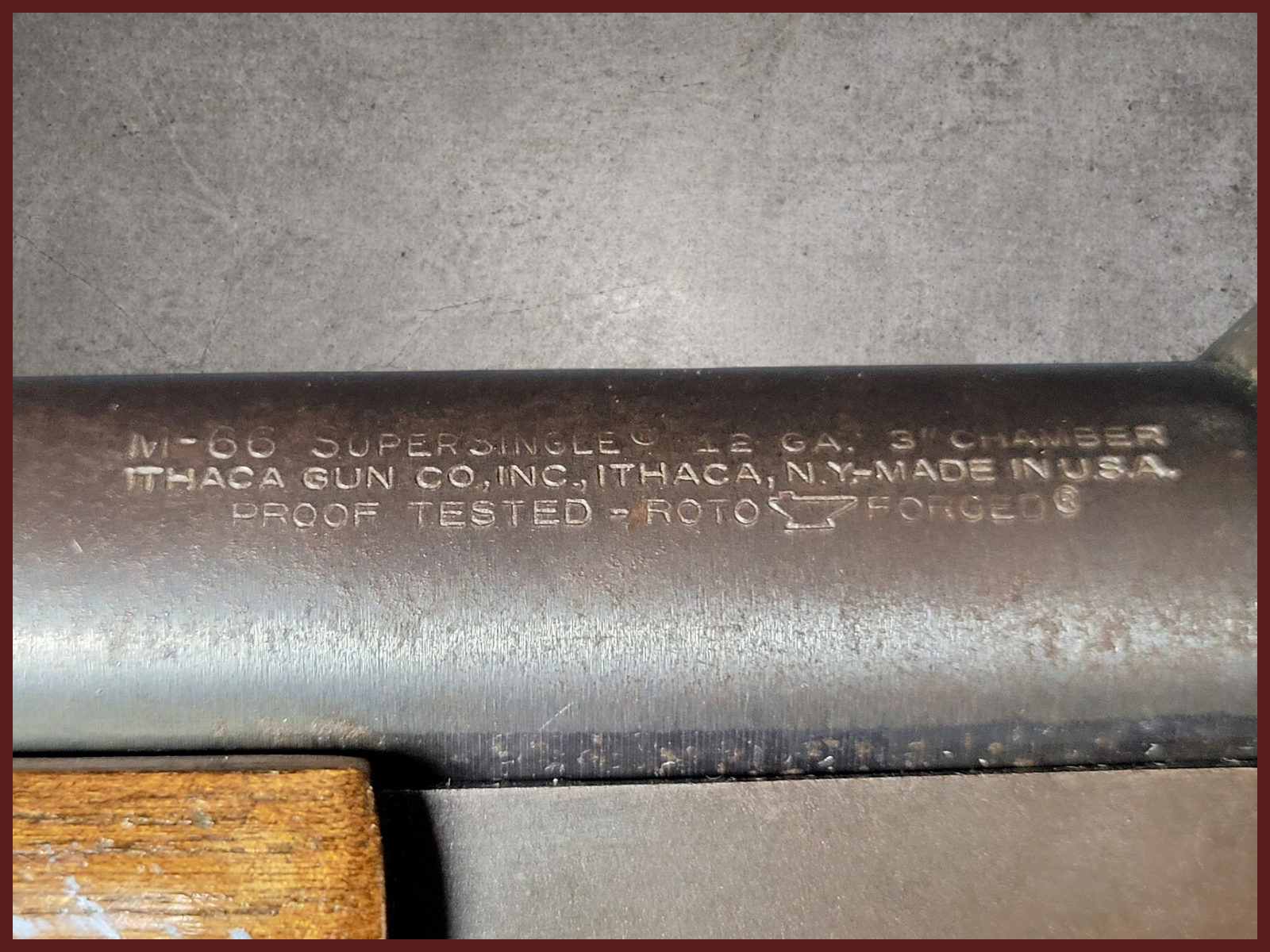 Penny Auction Ithaca Gun Co, Inc. M-66 Supersingle 12 Gauge!-img-35