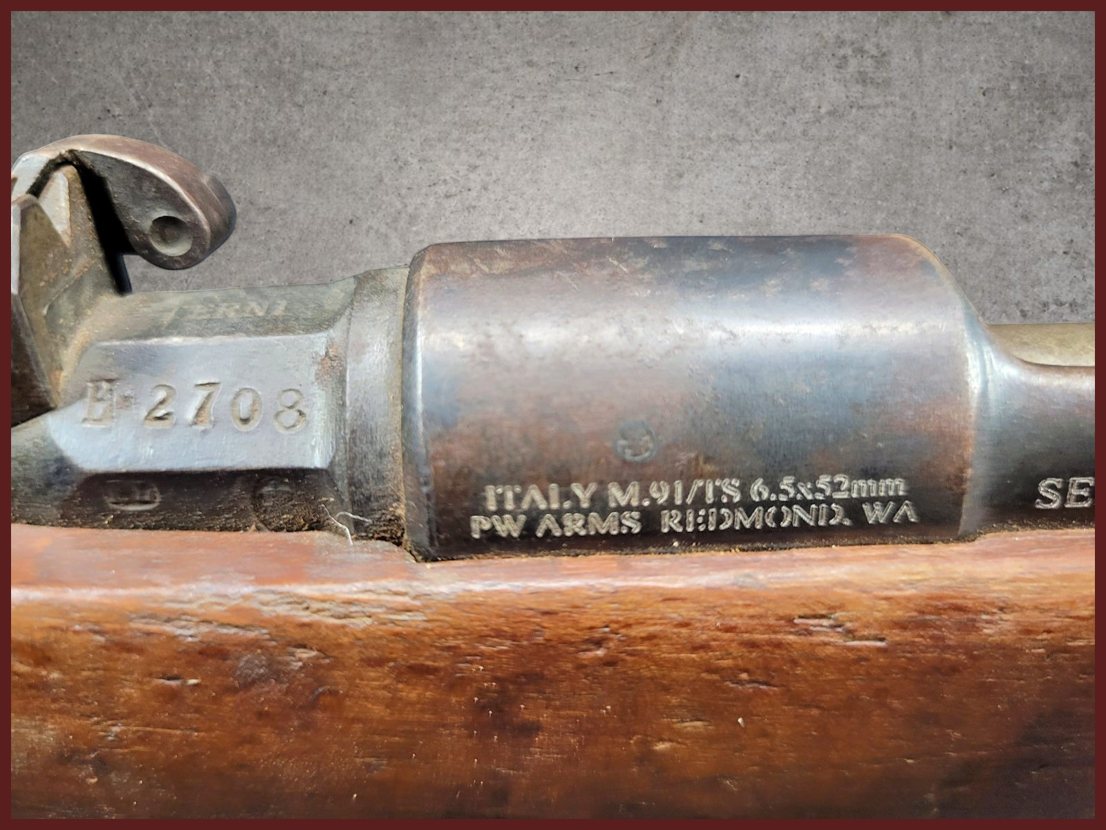 Penny Auction Italian Carcano M91/TS 6.5x52mm 6 Rds!-img-24