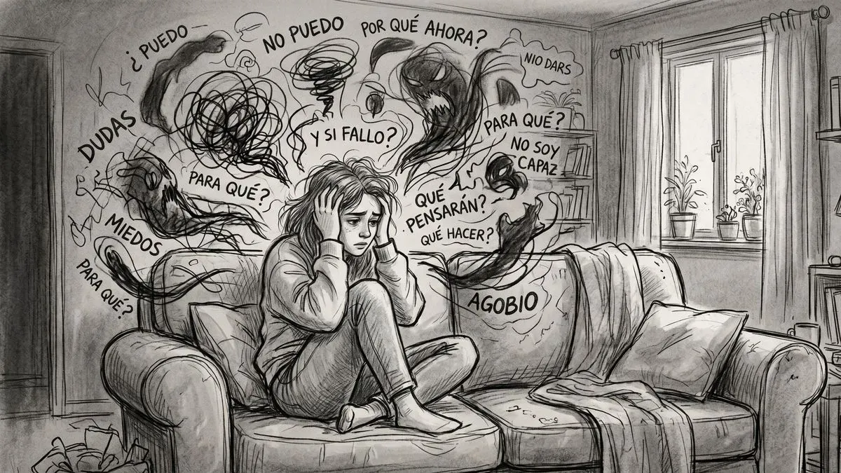Por qué tu cerebro te impide empezar. Miedo al fracaso, baja autoestima y autosabotaje.