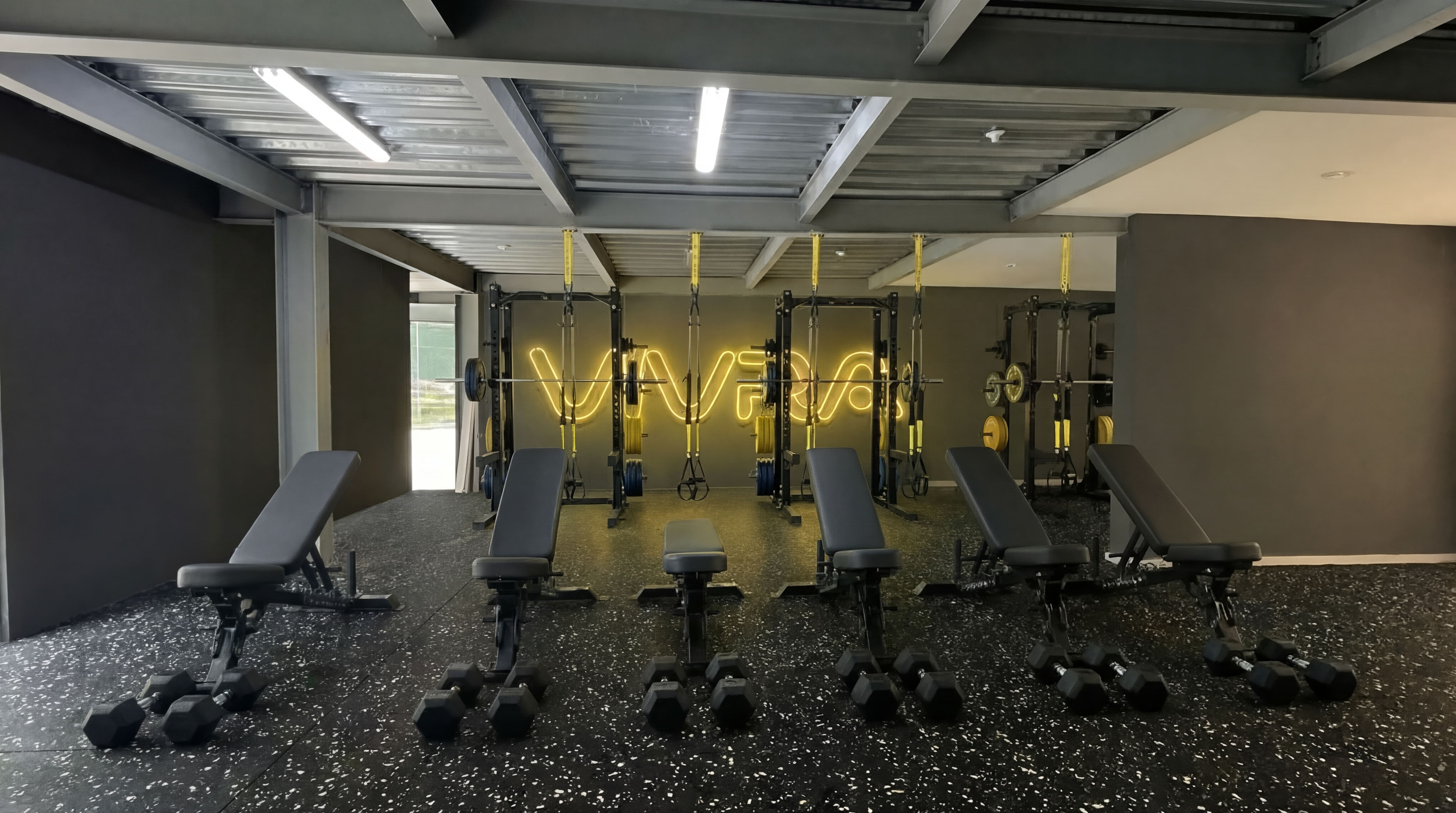 Athlete in action at VIVRA gym