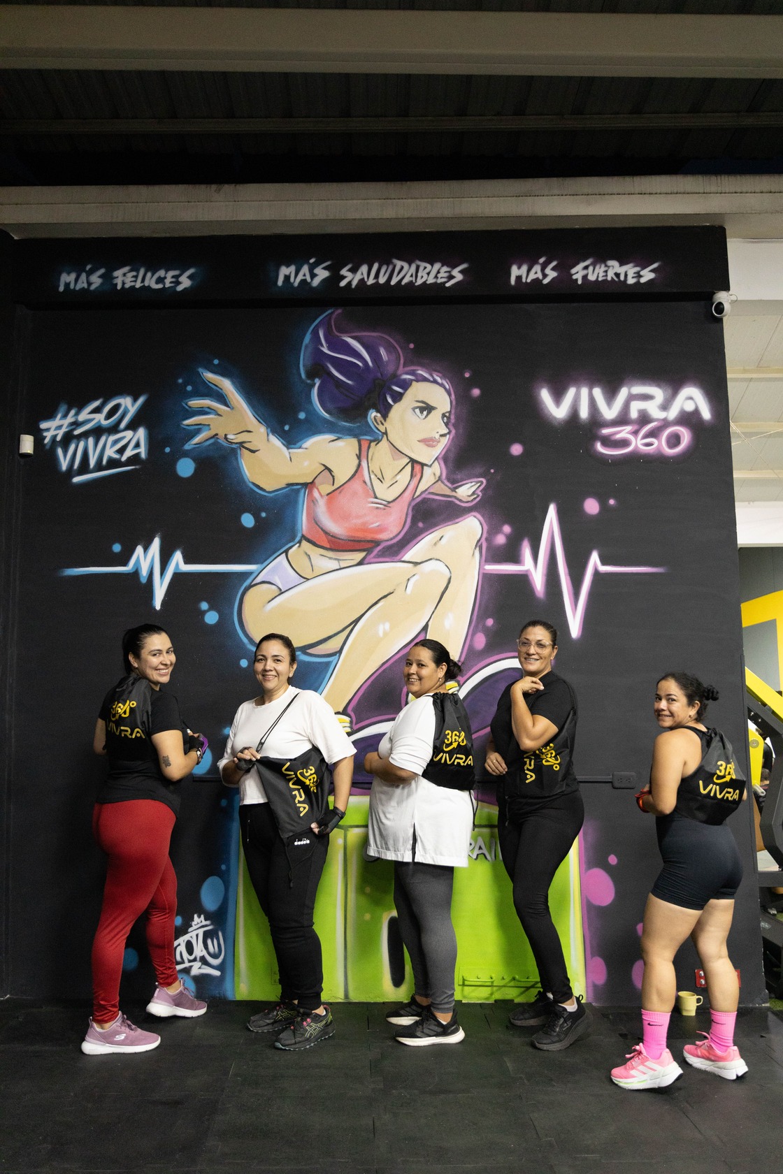 Athlete in action at VIVRA gym