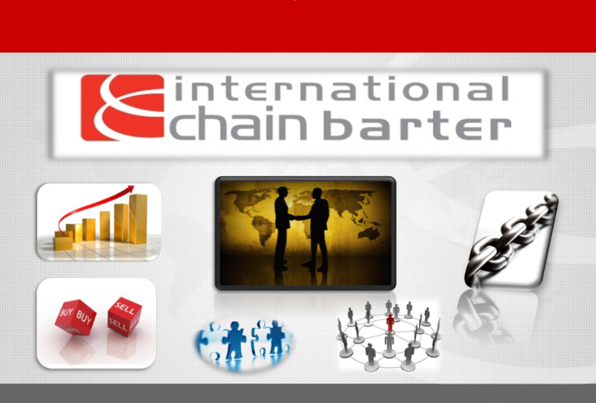 İnternational Chain Barter logosu.