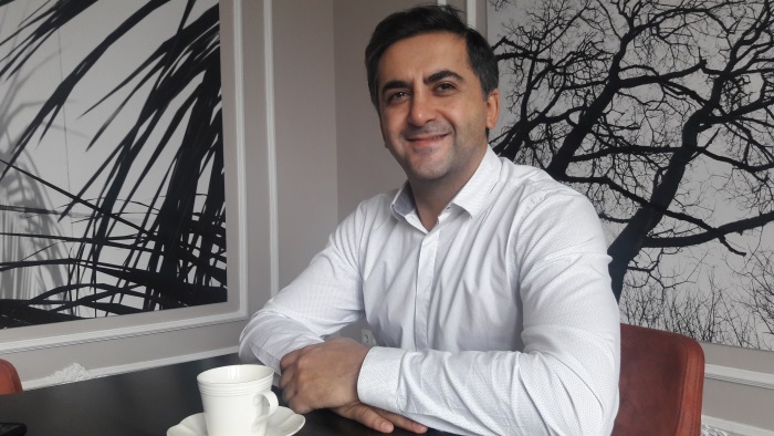 Castello Premium Coffee CEO'su Tamer Çiçekçi görseli.