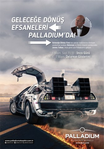 JLL Türkiye tarafından yönetilen Anadolu Yakası'nın en gözde alışveriş merkezi Palladium Ataşehir, efsane film Geleceğe Dönüş'ün (Back To The Future) unutulmaz karakterlerine evsahipliği yapıyor.