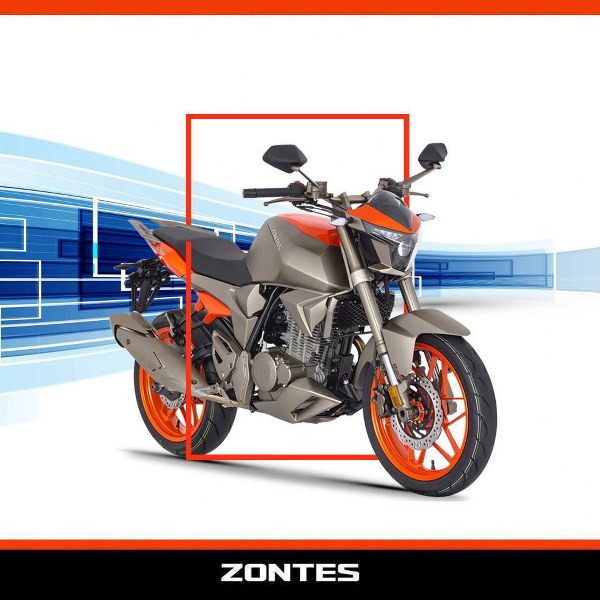 Tarzı ile oldukça çarpıcı ve görünümü ile agresif olan ZONTES S250, 4 zamanlı, üstten çift eksantrikli; yüksek performanslı yağ ve hava soğutmalı motor bloğu ile gücü doruklarda yaşatır.