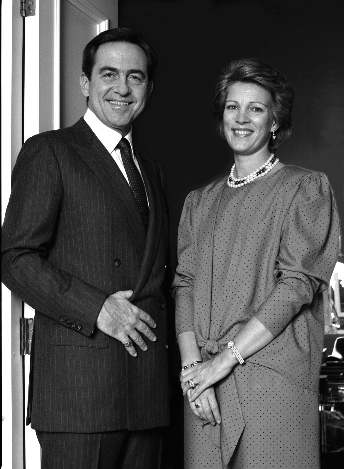Former King Constantine II and Queen Anne-Marie