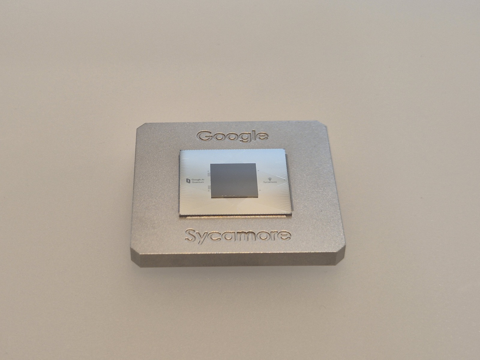 Google's Sycamore quantum processor — superposition is what powers its qubits