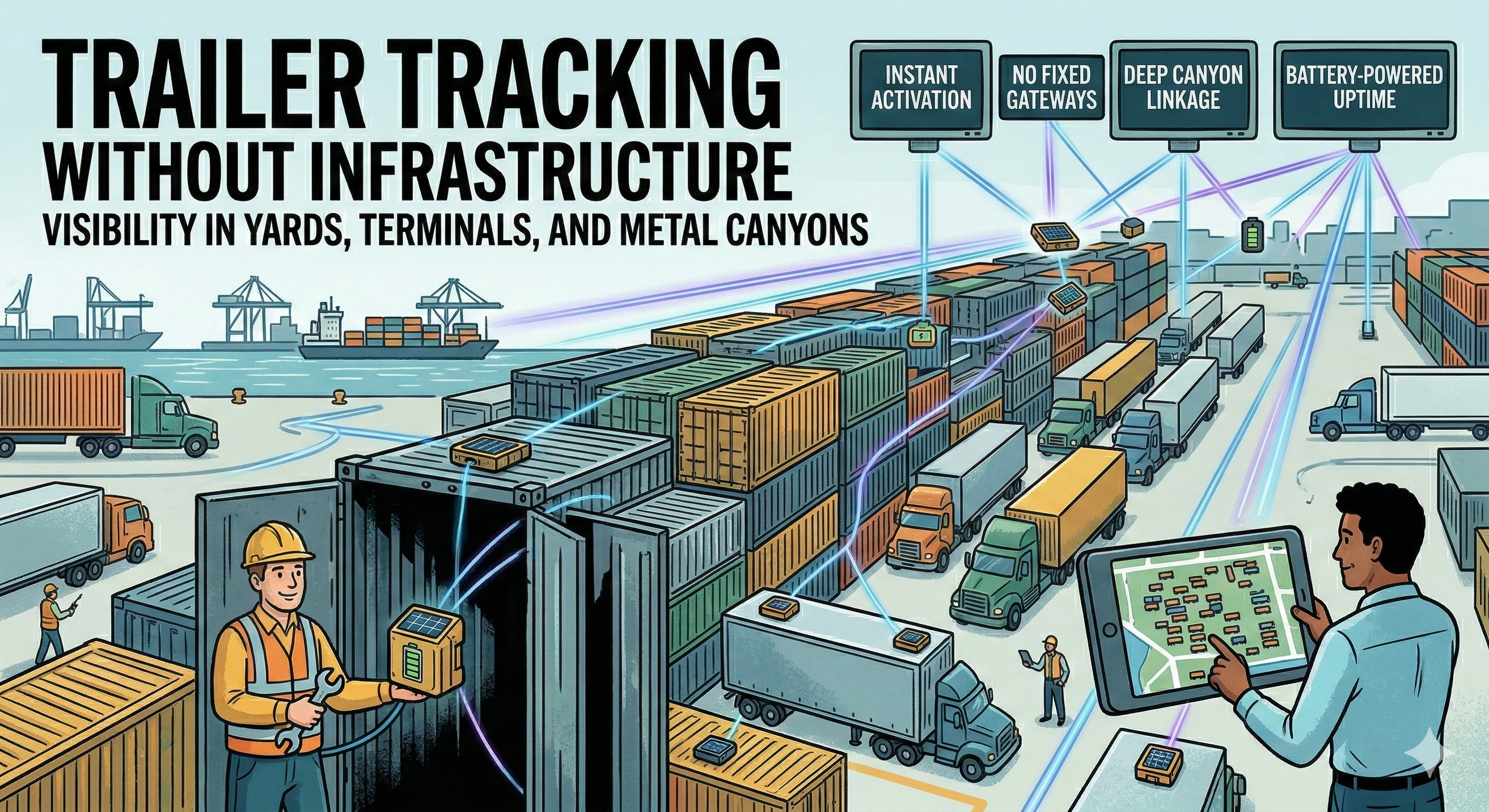 Trailer Tracking Without Infrastructure