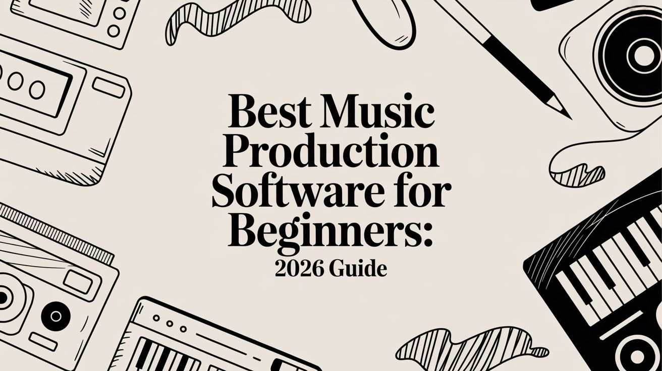 Best Music Production Software For Beginners: 2026 Guide