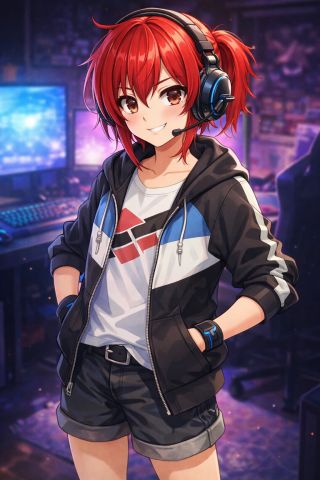 赤髪ボーイッシュ（購入しないでください）