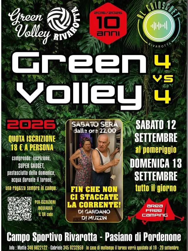 10° Green Volley Rivarotta a Pasiano di Pordenone (PN)