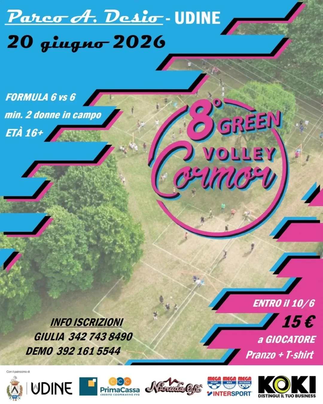 8° Green Volley Cormor a Udine