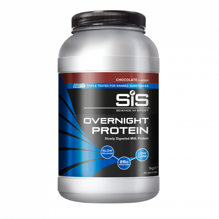 Протеїновий напій для росту м'язів і відновлення SiS Overnight Protein 1 кг