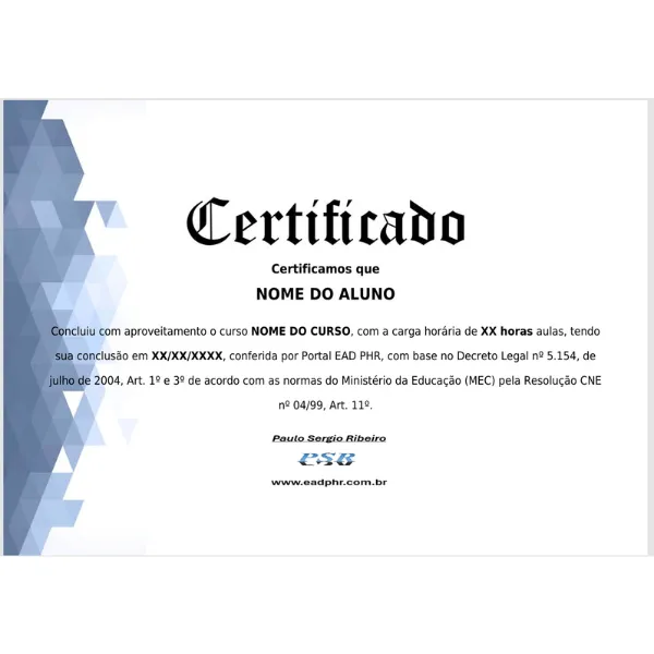 Curso Avançado de Segurança do Trabalho