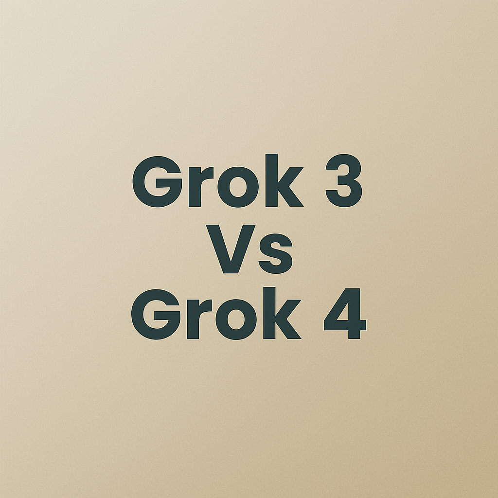 What's the Difference Between Grok-3 and Grok-4?