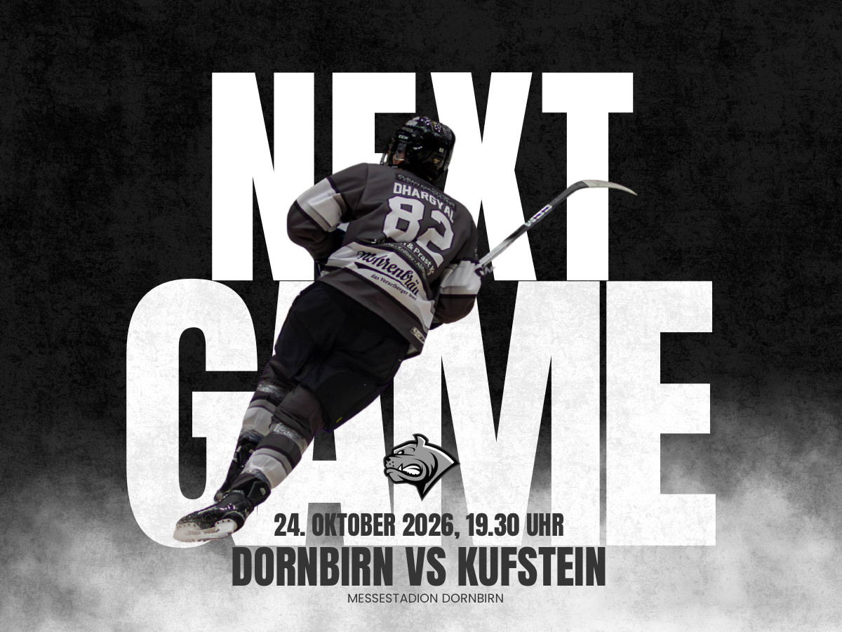Heimspiel Bulldogs Dornbirn vs HC Kufstein