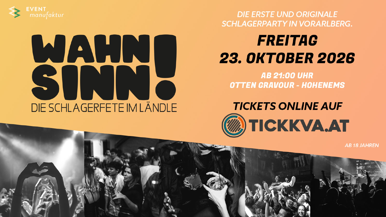 WAHNSINN! - Die Schlagerfete