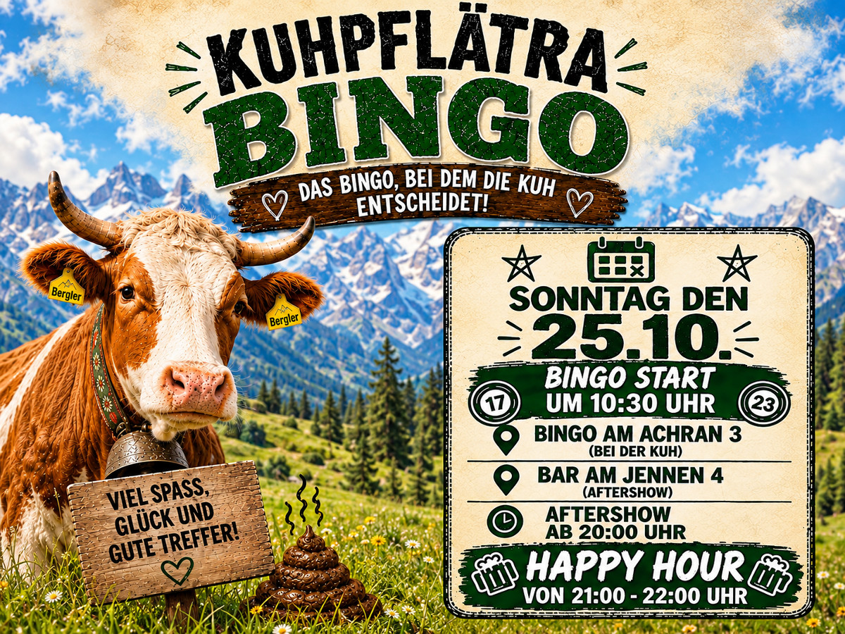 Kuhpflätra Bingo