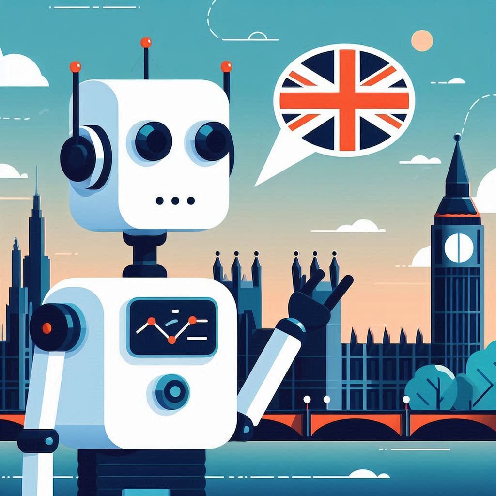 British AI voice generator