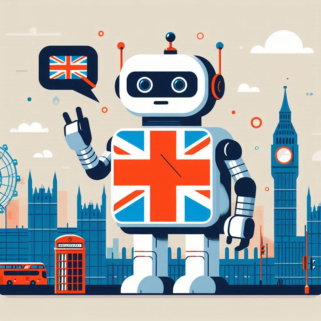 British AI voice generator