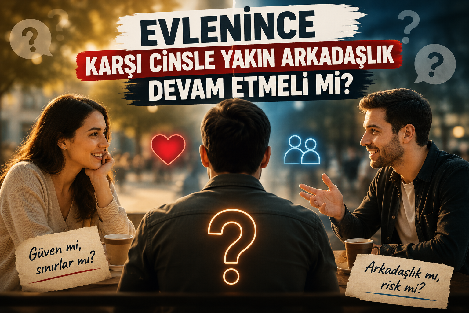 Evlenince karşı cinsle yakın arkadaşlık devam etmeli mi?