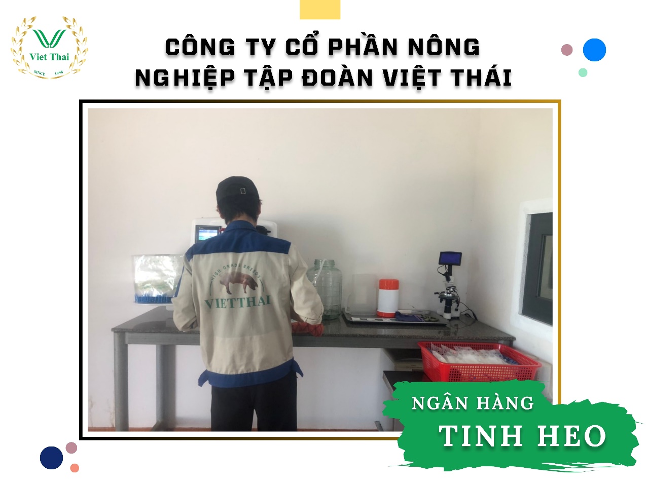 A person standing at a desk

Description automatically generated