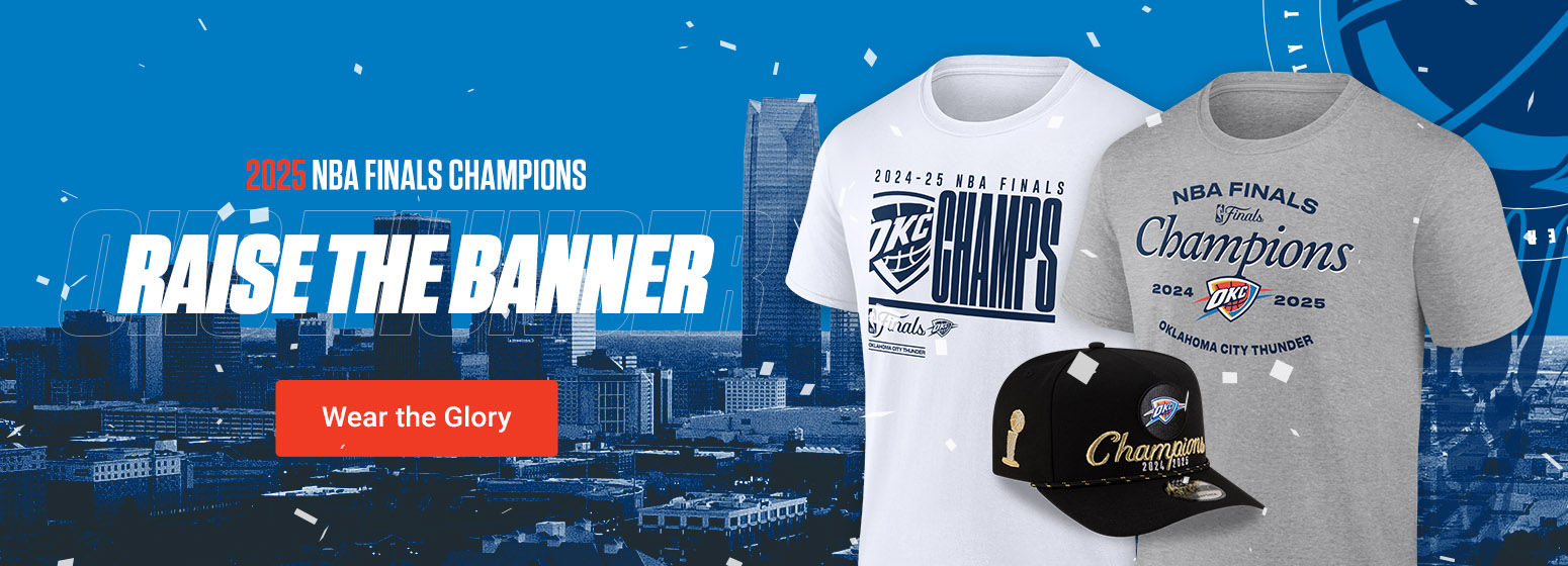 Oklahoma City Thunder championship banner