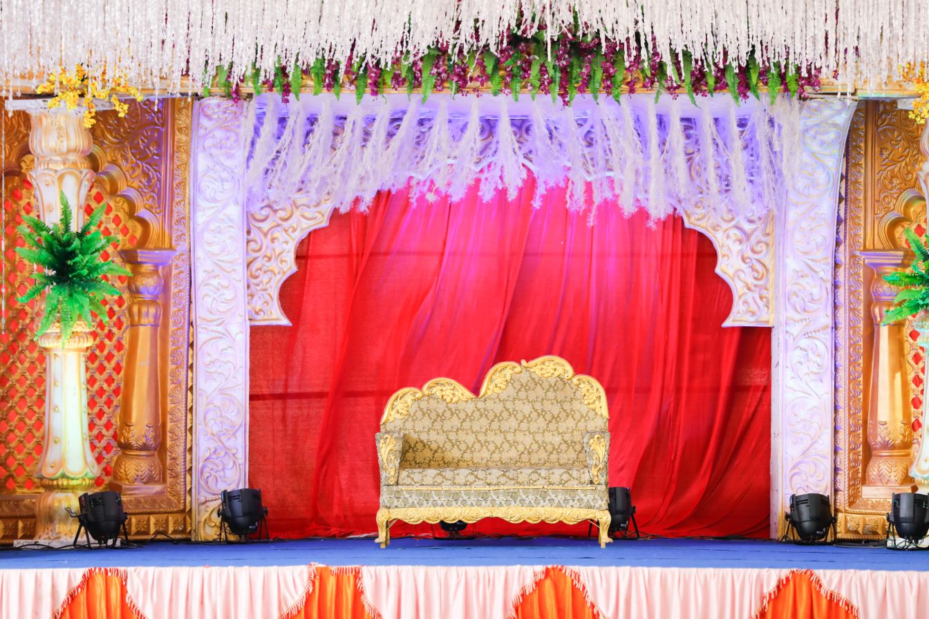 Wedding Stage at Vrinda Anandam