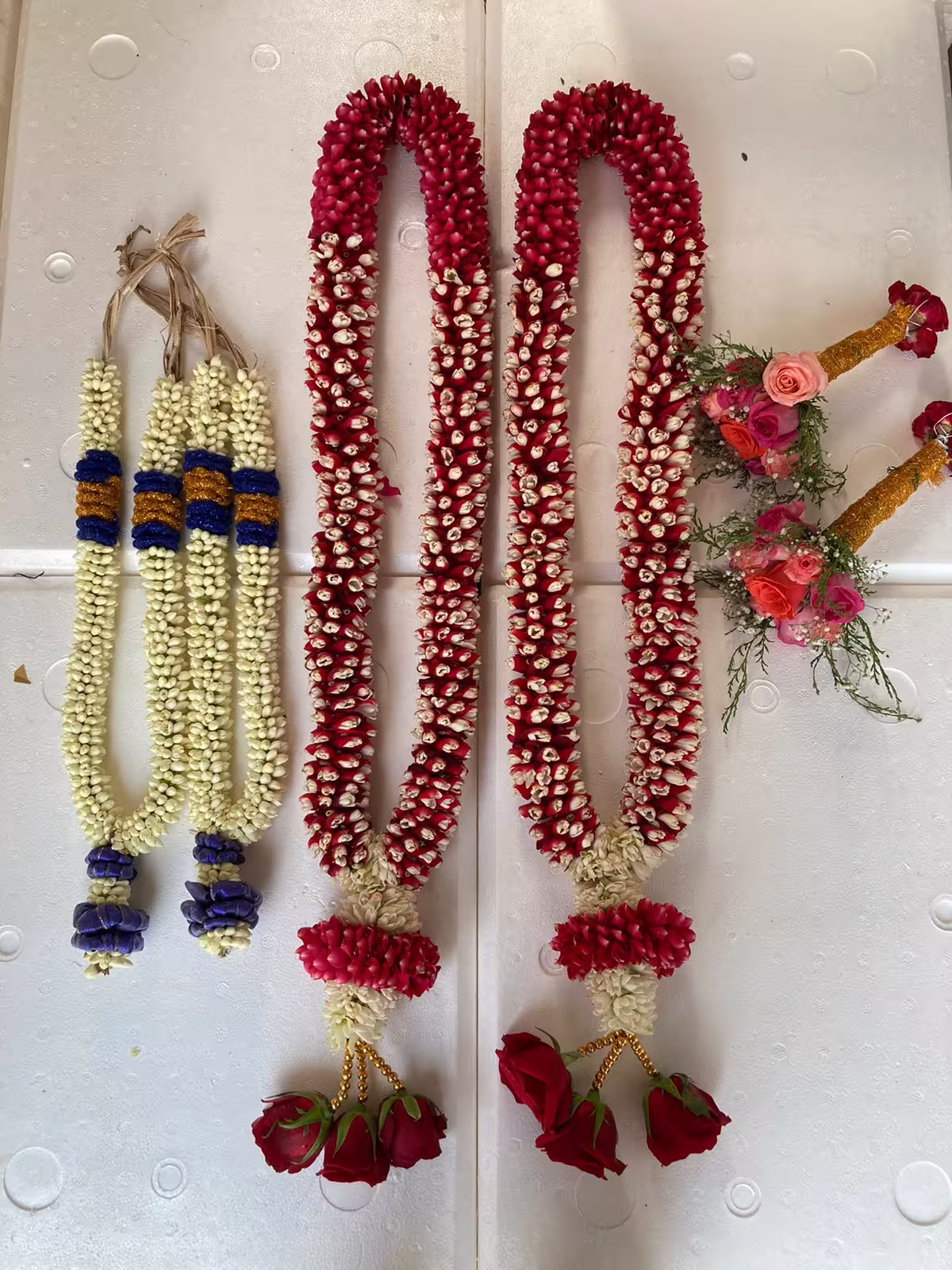 Combo (Malai, Thunaimalai, Hand Bouquet) variation 6