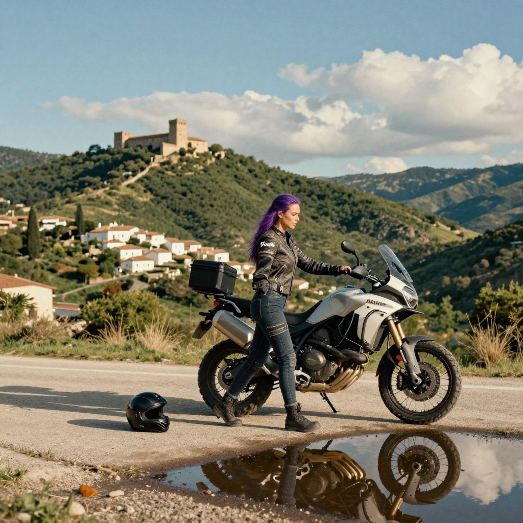 Curvas y Jamón: La Sierra de Huelva en Moto