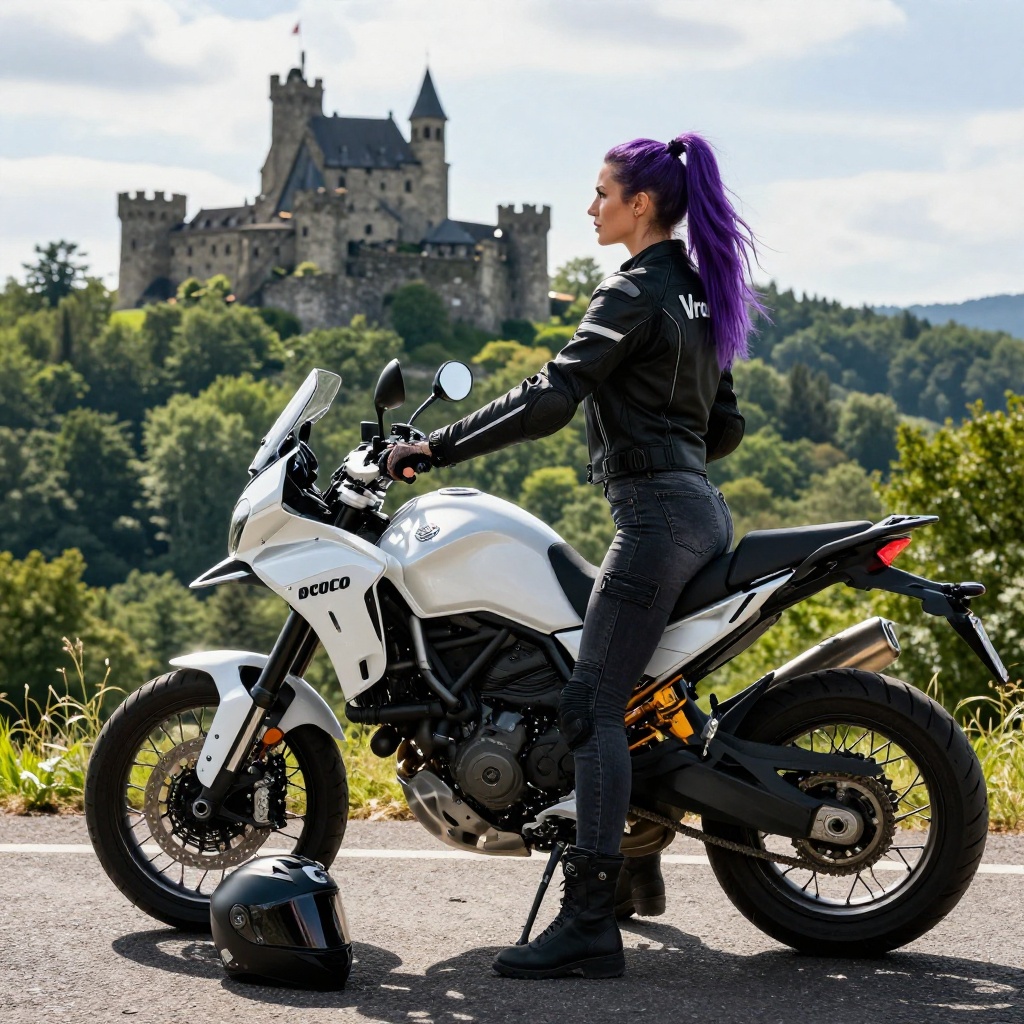 Châteaux Forts des Vosges du Nord à Moto