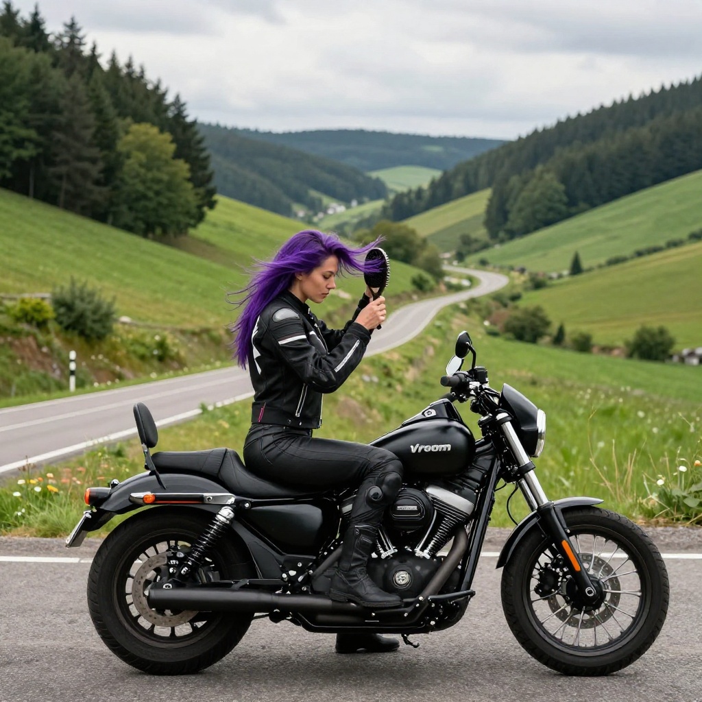 Curvy Roads of Augsburg's Western Forests