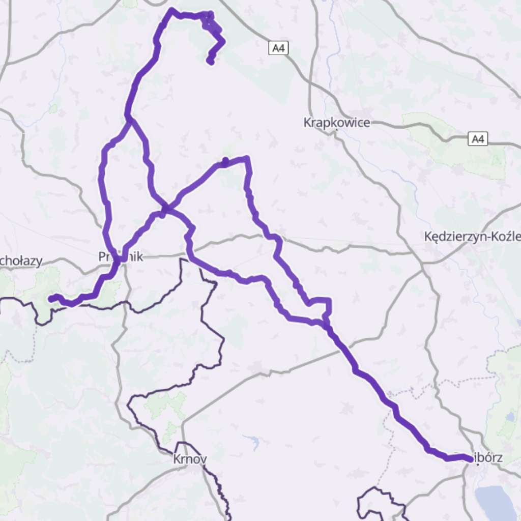 Map itinerary