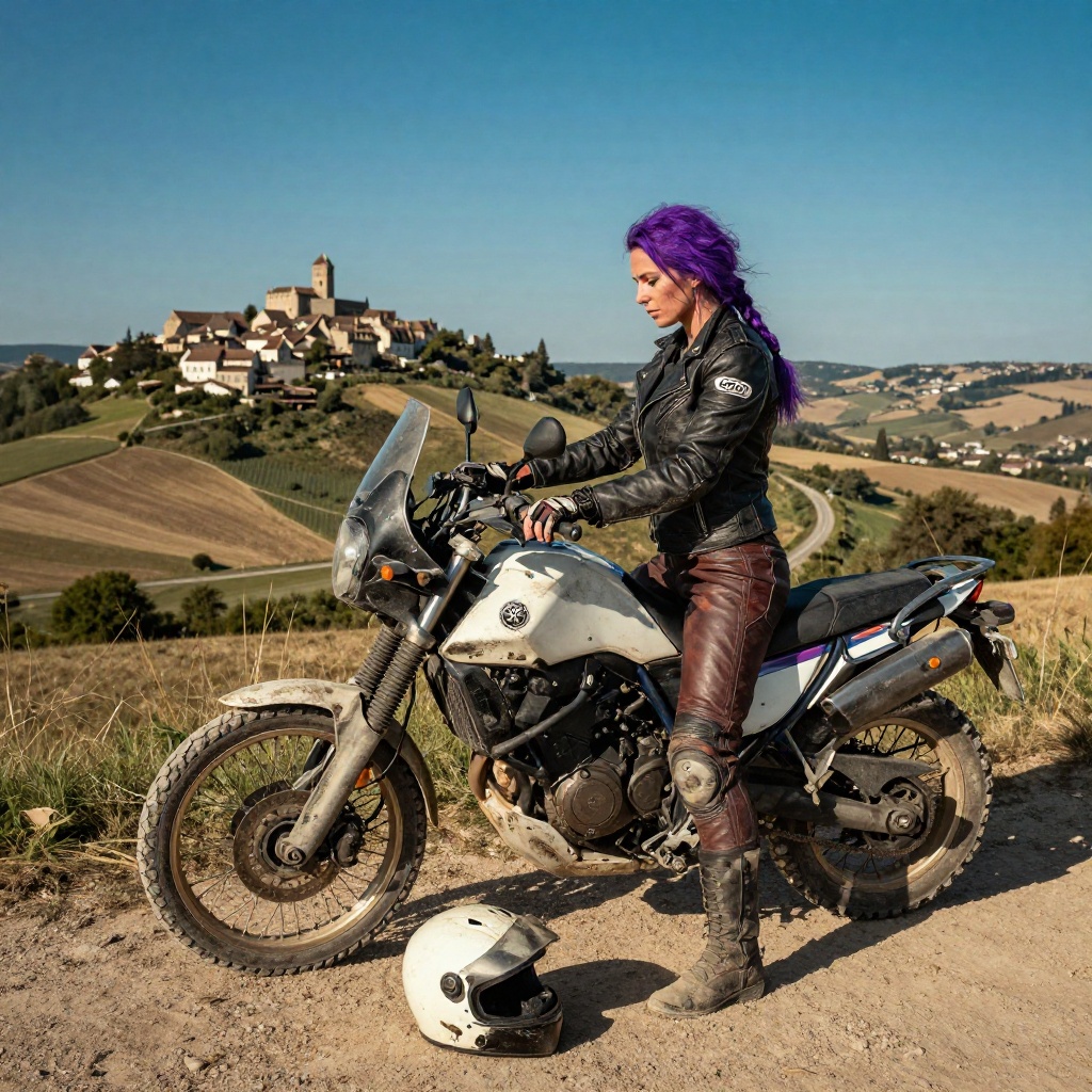 Panoramas et villages de Meuse à moto