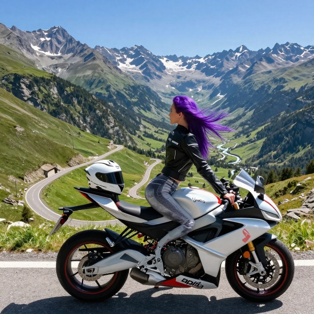 Virages et panoramas des Alpes