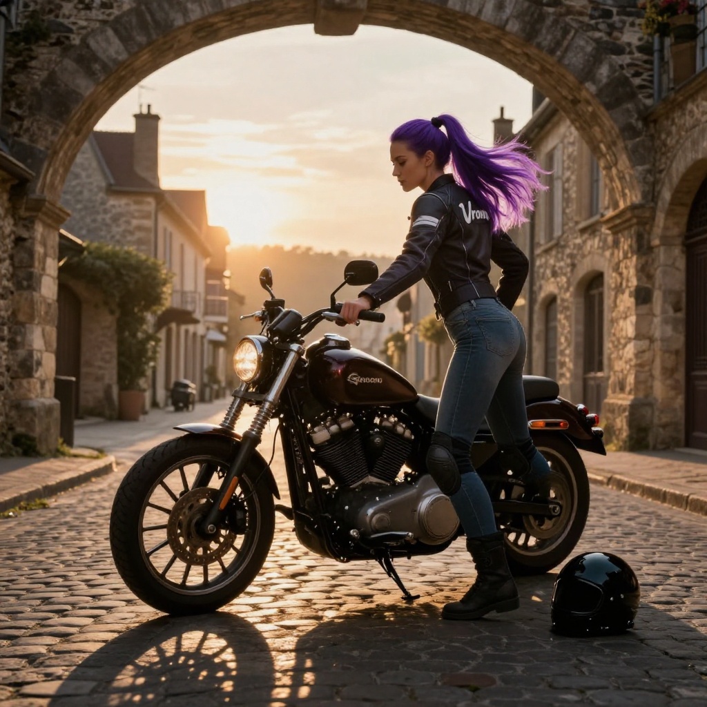 Douce France, Duo en Moto