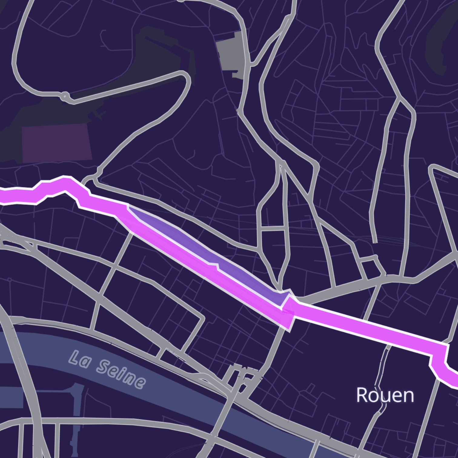 Map itinerary