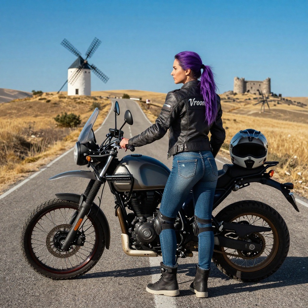 Corazón Histórico de La Mancha en Moto