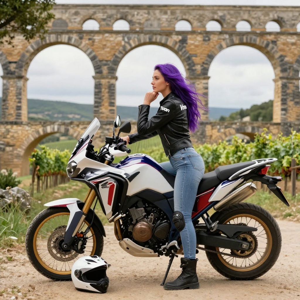 De l'Auvergne à la Côte d'Azur à Moto