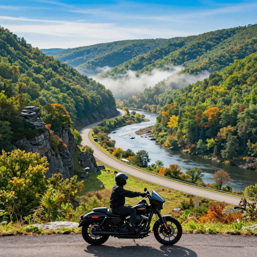 Hudson Valley Twisties & River Views
