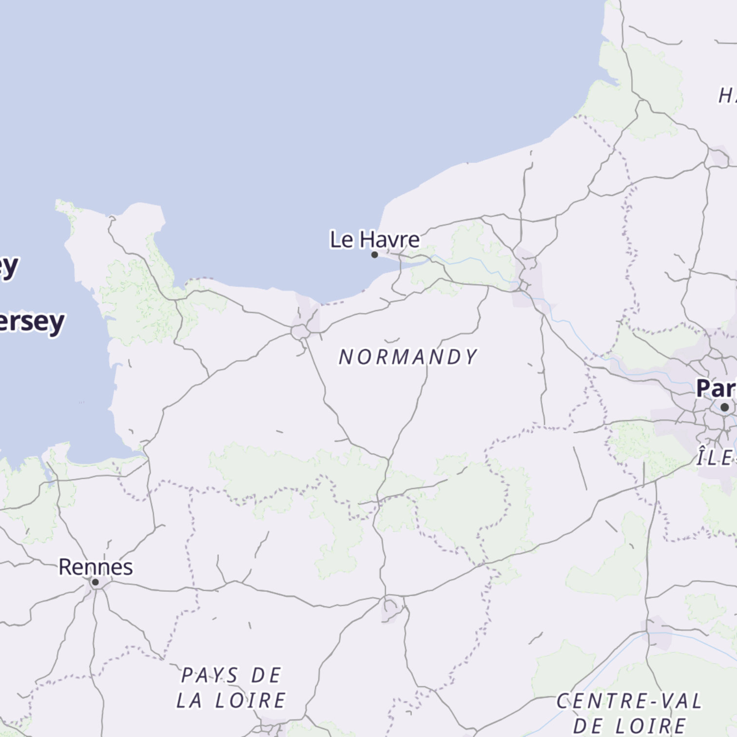 Map itinerary