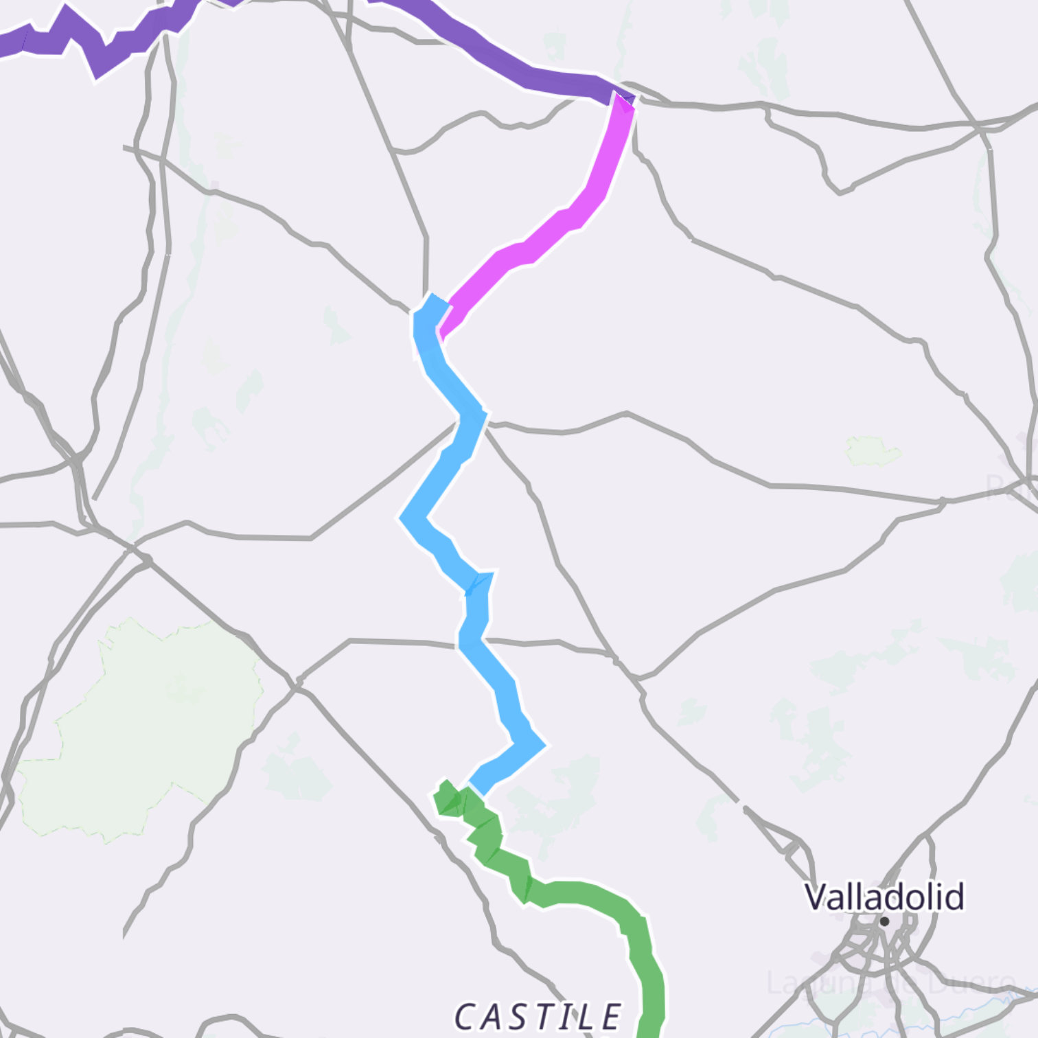 Map itinerary