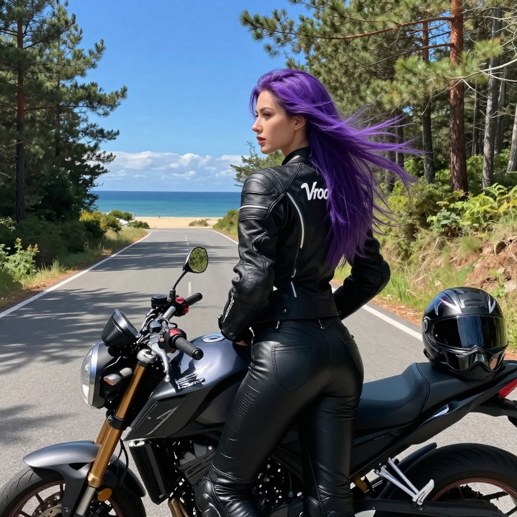 Lacs, Forêts et Océan de la Gironde à moto