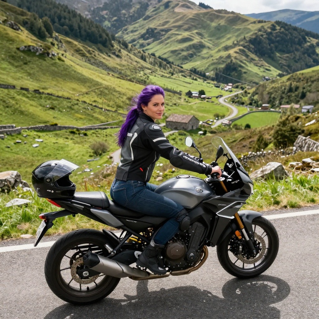 Ruta de los Cotos Reales de Asturias en Moto